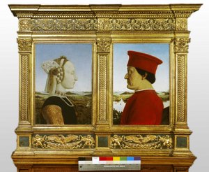 Portraits de Federico de Montefeltro, duc d