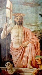 La Résurrection est une fresque peinte par Piero della Francesca. - Piero della Francesca