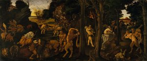 Scène de chasse - Piero di Cosimo