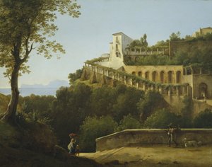 Un couvent près de Naples, avec vue sur Capri