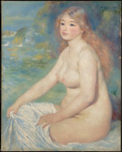 Baigneuse blonde