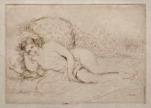 Femme nue couchée - Pierre-Auguste Renoir