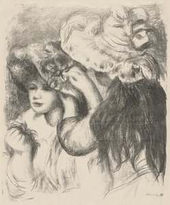 Épingler le chapeau - Pierre-Auguste Renoir