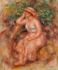 Rêveuse - Pierre-Auguste Renoir