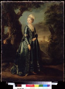 Portrait de la grande duchesse Natalia Alekseievna (1755-1776) - Pierre Etienne Falconet
