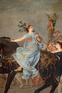 Fresque « Le Triomphe de la République » - Pierre Paul Lêon Glaize