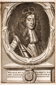 Roi Guillaume III (1650-1702) - Pierre  Mortier