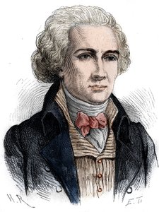 Portrait de Jean Étienne Marie Portalis. Juriste et homme politique français (1746-1807) d