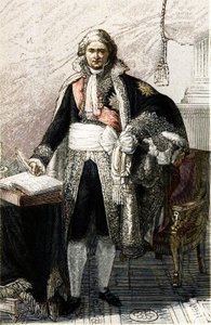 Portrait de Jean Étienne Marie Portalis. Juriste et homme politique français (1746-1807) d