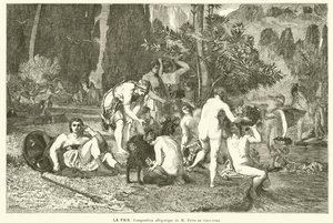 Paix (gravure) - Pierre (after) Puvis de Chavannes