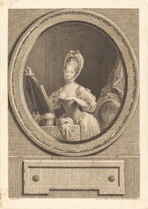 Sa taille est ravissante - Pierre Adrien Le Beau after Pierre Antoine Baudouin