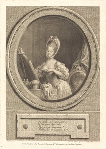 Sa taille est ravissante - Pierre Adrien Le Beau after Pierre Antoine Baudouin