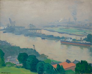 La Seine à Croisset près de Rouen