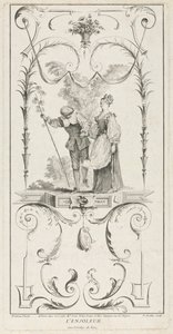 Le Flatteur, arabesque