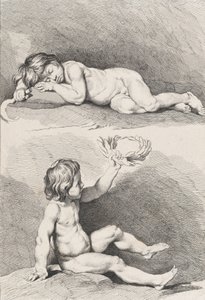 Deux enfants nus, l