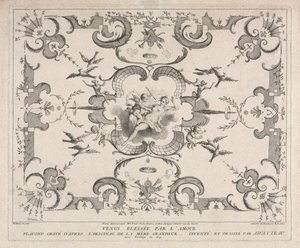 Vénus blessée par Cupidon - Pierre Alexandre Aveline