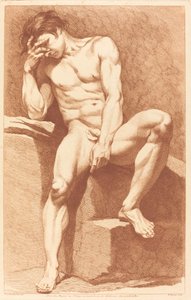 Académie - Pierre Alexandre Aveline after Edme Bouchardon