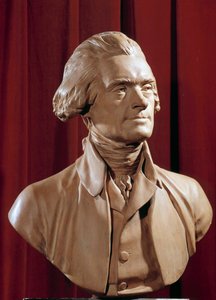 Buste de Thomas Jefferson (1742-1826), président des États-Unis