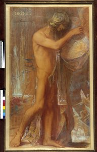 Orphée jouant de la cithare - Pierre Amedee Marcel Beronneau