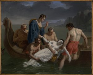 La Mort de Sappho - Pierre Antoine Augustin Vafflard