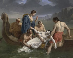 La Mort de Sappho - Pierre Antoine Augustin Vafflard
