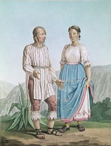 Costumes des Indiens de Michoacán, de 
