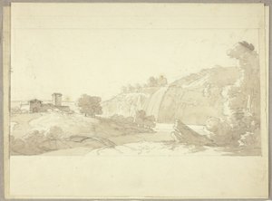 Paysage panoramique italien