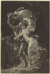 La Tempête par Pierre Auguste Cot - Pierre Auguste Cot