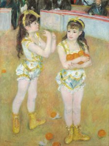 Acrobates au Cirque Fernando (Francisca et Angelina Wartenberg)