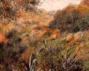Paysage algérien, le ravin de la femme sauvage - Pierre Auguste Renoir