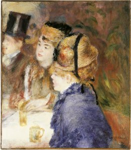 Au Café - Pierre Auguste Renoir
