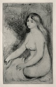 Baigneuse assise, c. 1905 - Pierre Auguste Renoir