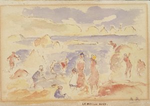 Scène de plage, 1883