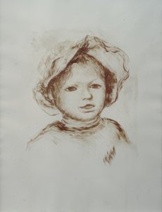 Portrait de Pierre Renoir - Pierre Auguste Renoir