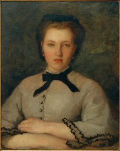 Portrait de Marie-Zélie Laporte - Pierre Auguste Renoir
