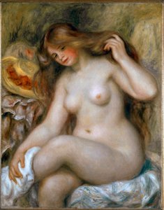 Baigneuse blonde