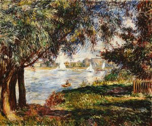 Bougival, 1888 - Pierre Auguste Renoir