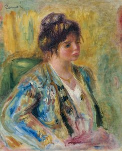 Buste de femme en costume oriental, vers 1895 - Pierre Auguste Renoir