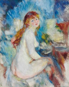 Buste de femme nue - Pierre Auguste Renoir
