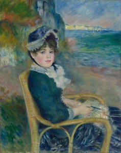 Au bord de la mer - Pierre Auguste Renoir