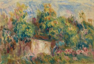 Cabanon près des Colettes - Pierre Auguste Renoir