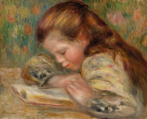 Enfant lisant - Pierre Auguste Renoir