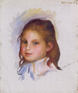 Enfant aux cheveux bruns - Pierre Auguste Renoir