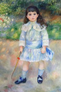 Enfant avec un fouet