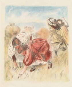 Enfants jouant à la balle - Pierre Auguste Renoir