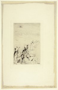 Enfants sur la plage, Berneval