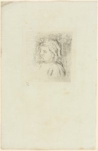 Claude Renoir tourné trois quarts à gauche - Pierre Auguste Renoir