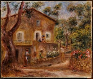 Maison de Colette à Cagne, 1912