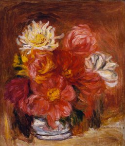 Dahlia, vers 1890