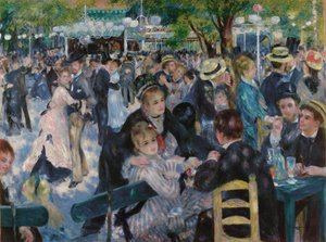 Bal au Moulin de la Galette - Pierre Auguste Renoir